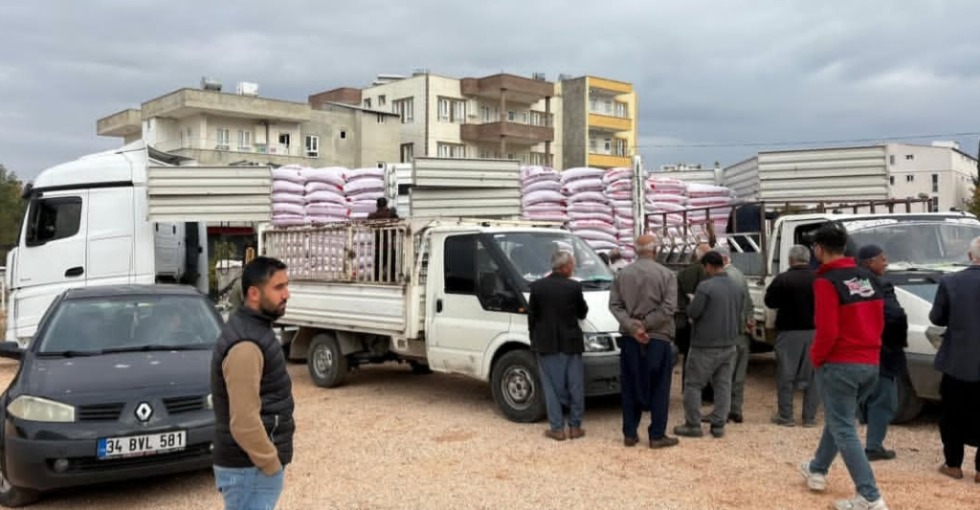 KAHTA'DA ÇİFTÇİLERE 185 TON NOHUT TOHUMU DAĞITILDI 